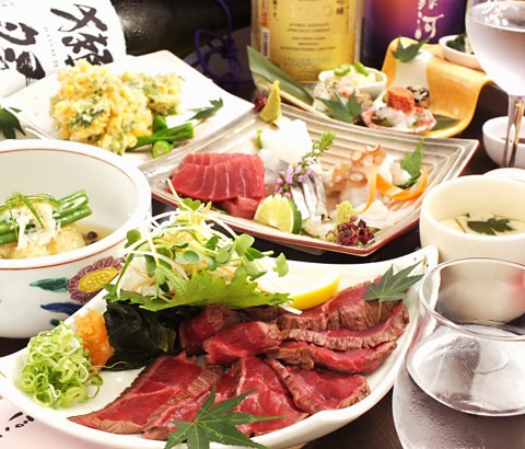 ほこの美食コース【梅】ワンランク上の食材で堪能のデラックスコース